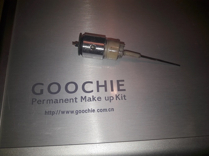 Ремонт аппарата для перманентного макияжа goochie. Не работает микромотор.