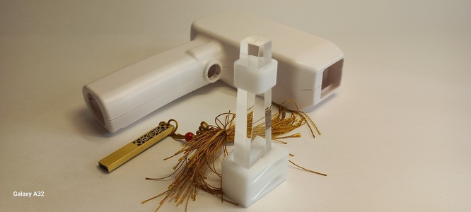  пластиковый корпус ручки, манипулы диодного лазера , комплектующие диодного лазера, запчасти для лазеров adss fg2000d