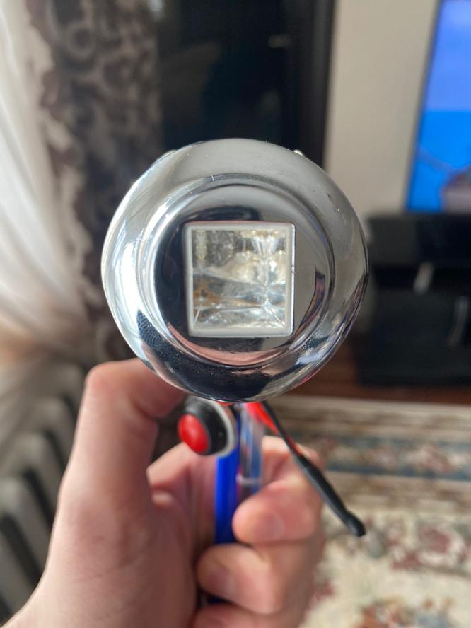 Светопроводящая призма и стекло на наконечнике Выходная оптика: стекло и призма в диодной ручке